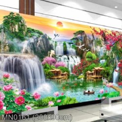 Tranh thêu Phong cảnh Thiên nhiên hùng vỹ (MN0161)